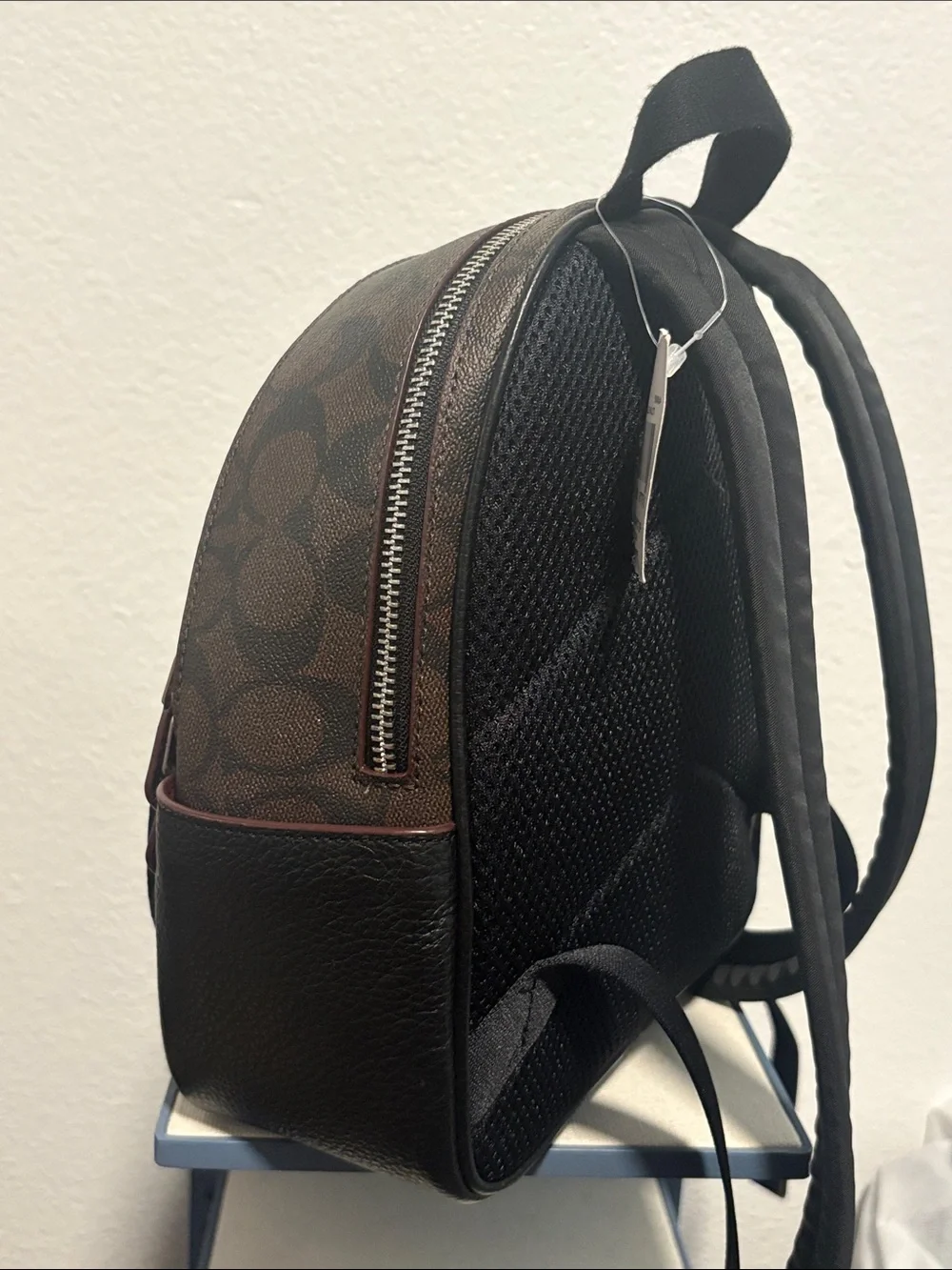 COACH NWT Mini Signature Animal Print Backpack